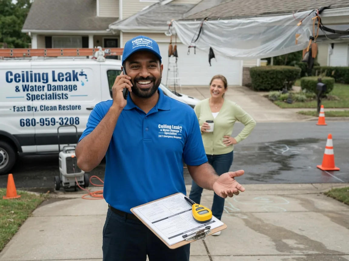 Ceiling Leak Cleanup Sieper, LA FAQs